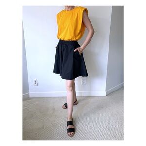 COS skort shorts  in navy blue